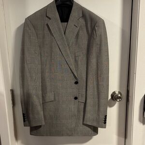 Ford Men's Gray Blazer with Textured Design